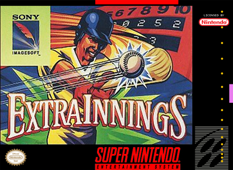 EXTRA INNINGS  - SNES (W/BOX & MANUAL)