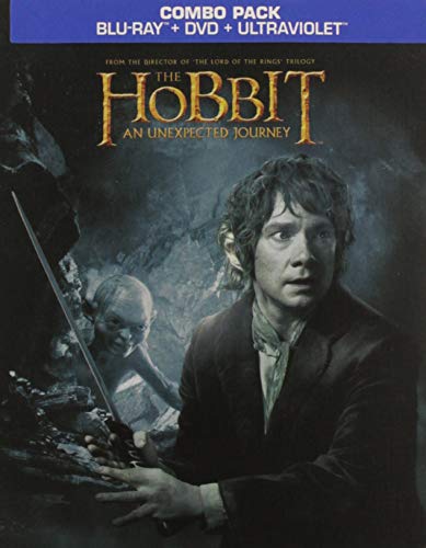 HOBBIT: AN UNEXPECTED JOURNEY  - BLU-INC. DVD COPY-STEELBOOK