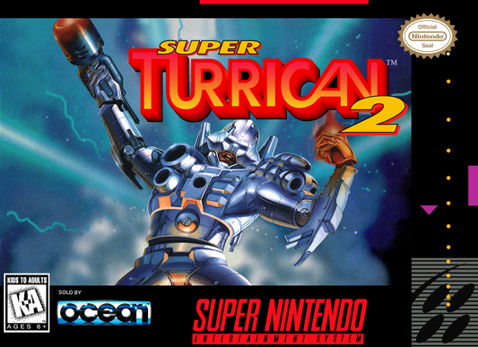SUPER TURRICAN 2  - SNES
