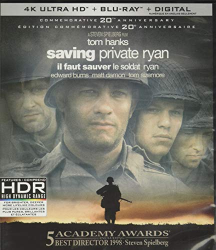 SAVING PRIVATE RYAN [4K UHD + BLU-RAY + DIGITAL COPY]