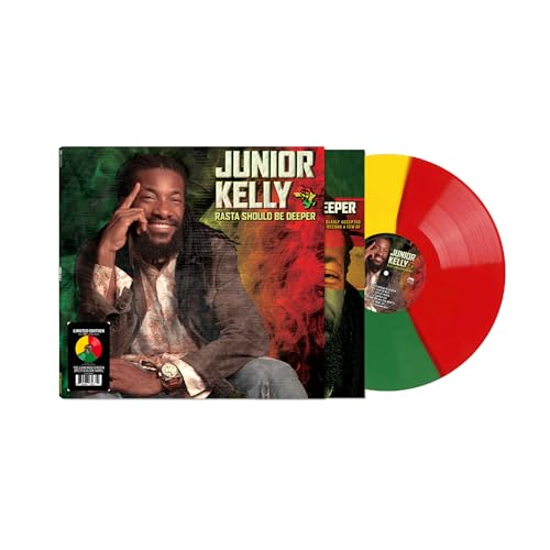 JUNIOR KELLY - RASTA SHOULD BE DEEPER (LIMITED EDITION RED/GREEN/YELLOW SPLIT VINYL)