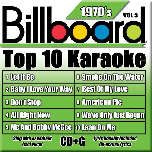 VARIOUS ARTISTS - BILLBOARD TOP 10 KARAOKE: 1970'S, VOL. 3