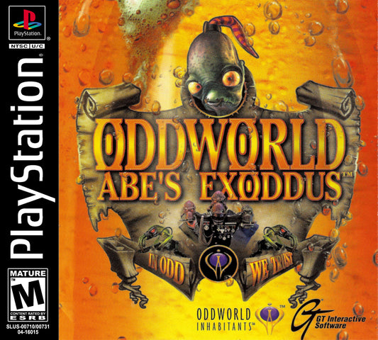 ODDWORLD: ABE'S EXODDUS  - PS1