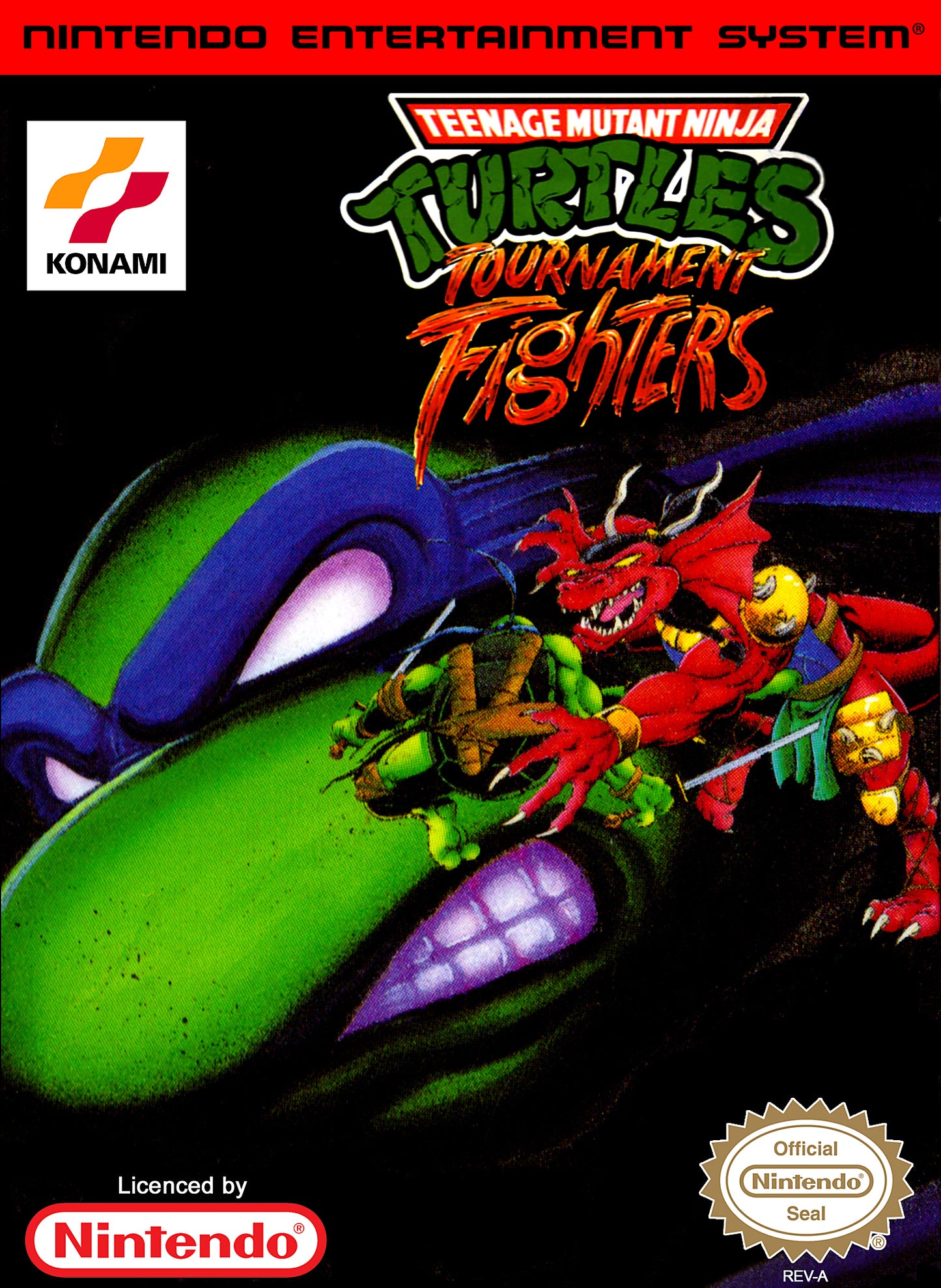TEENAGE MUTANT NINJA TURTLES: TOURNAMENT  - NES (W/BOX)