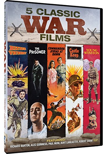 BITTER VICTORY/PRISONER/COMMANDO'S STRIK - DVD-5 CLASSIC WAR FILMS