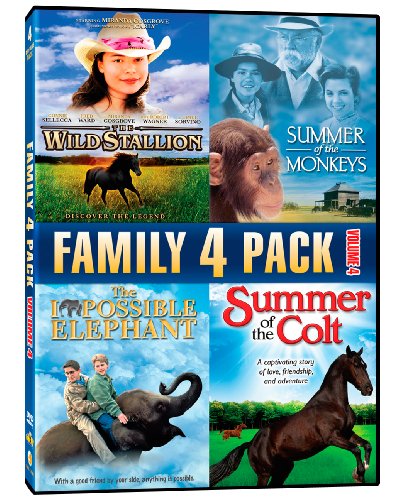 WILD STALLION/SUMMER OF THE MONKEYS - DVD-FAMILY 4 PACK
