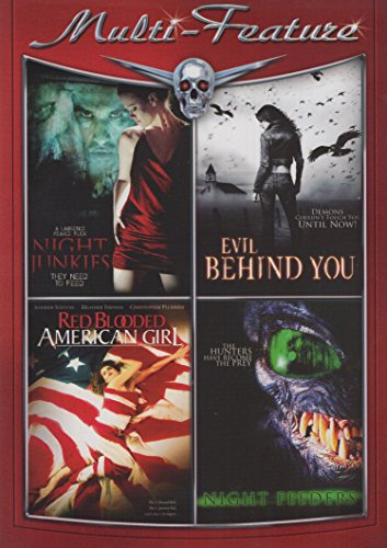 NIGHT JUNKIES/EVIL BEHIND YOU/RED BLOODE - DVD-MULTI FEATURE (4 MOVIES)