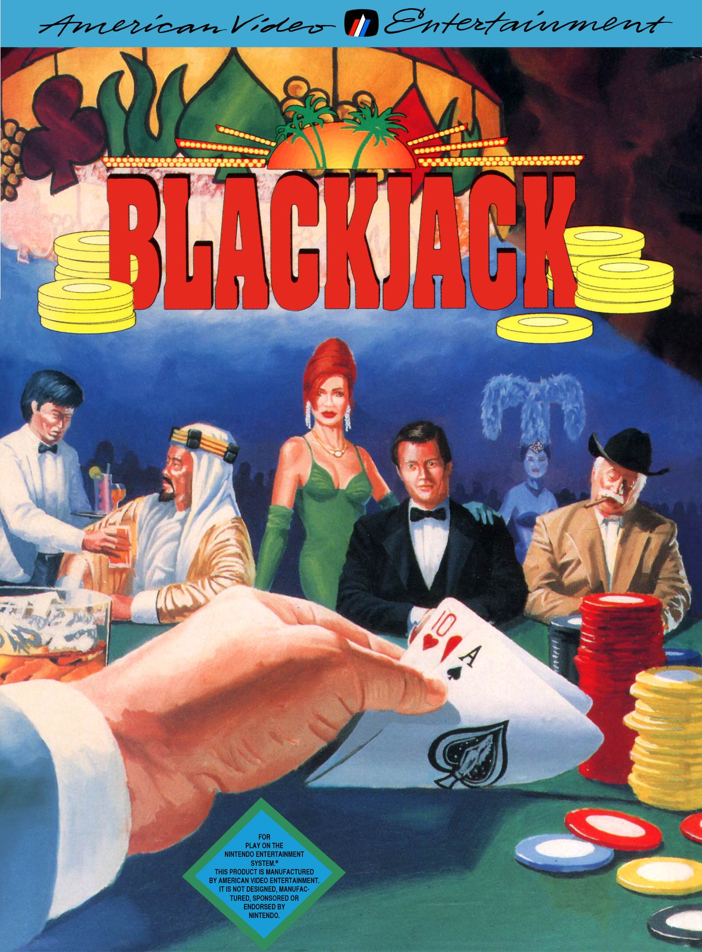 BLACKJACK  - NES
