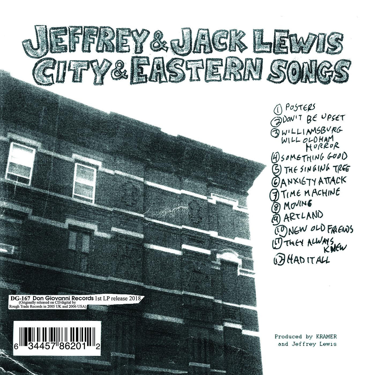 LEWIS, JEFFREY & JACK - CITY & EASTERN SONGS