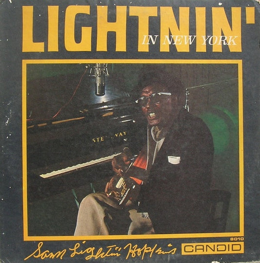 HOPKINS, LIGHTNIN'  - LIGHTNIN' IN NEW YORK