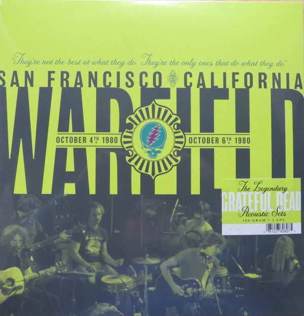 GRATEFUL DEAD* - THE WARFIELD - SAN FRANCISCO, CA OCT 4&6 1980