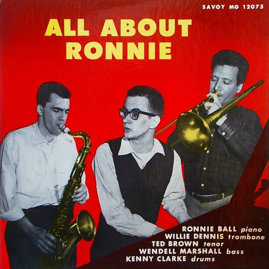 BALL, RONNIE  - ALL ABOUT RONNIE