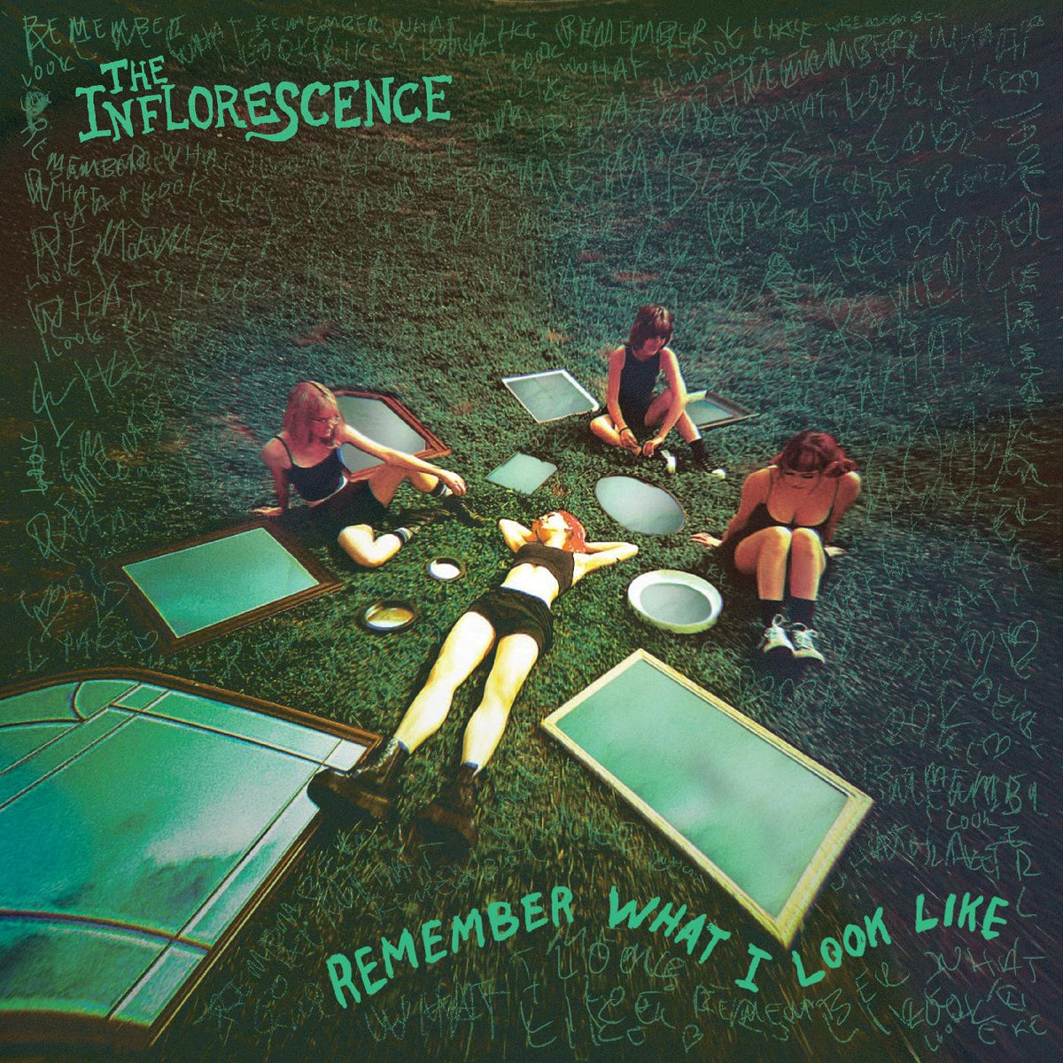 INFLORESCENCE, THE - REMEMBER WHAT I LOOK LIKE (CLEAR WITH GREEN & WHITE SPLATTER VINYL)