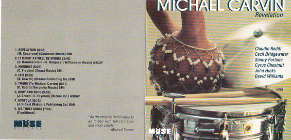CARVIN, MICHAEL  - REVELATION