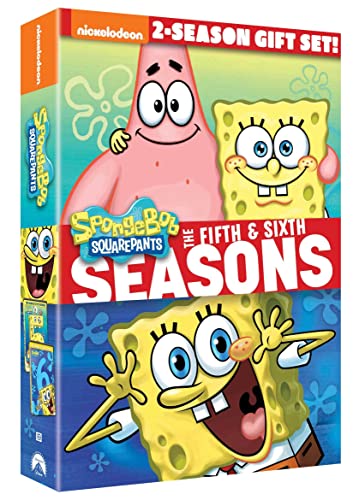 SPONGEBOB SQUAREPANTS - DVD-FIFTH & SIXTH SEASONS-2 SEASON GIFT