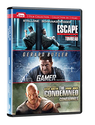 ESCAPE PLAN/GAMER/CONDEMNED - DVD-TRIPLE FEATURE