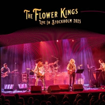 THE FLOWER KINGS - LIVE IN STOCKHOLM 2025 (SOLID RED WITH HEAVY BLACK SPLATTER) [LP]
