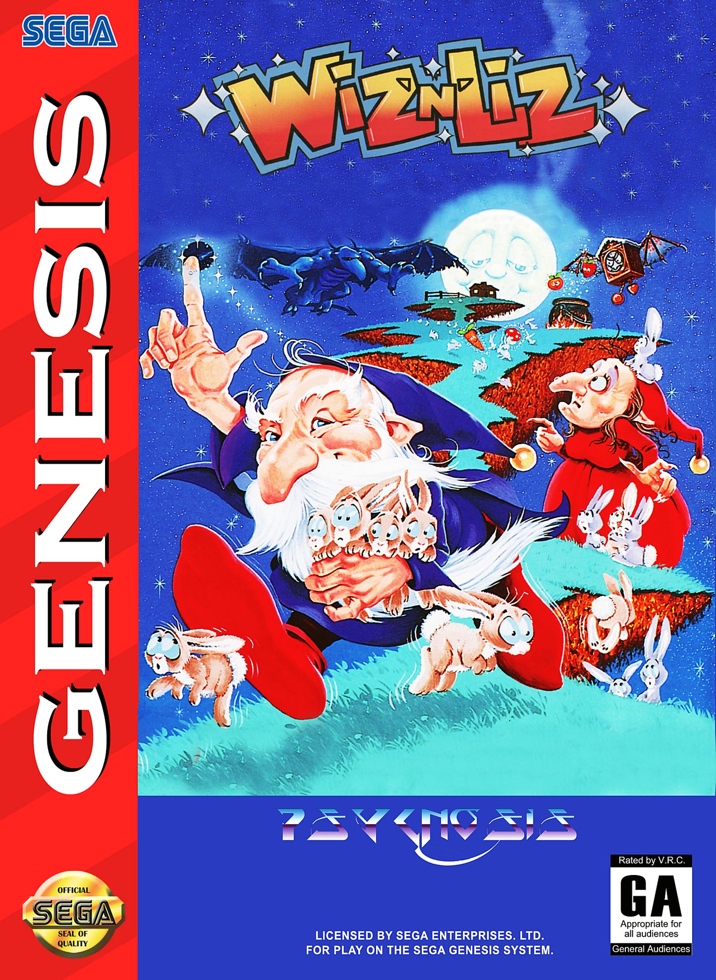 WIZ 'N' LIZ  - GENESIS