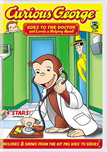 CURIOUS GEORGE (ANIMATED) - DVD-GOES TO THE DOCTOR