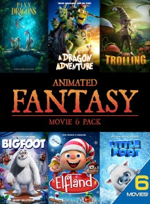 ANIMATED FANTASY MOVIE 6 PACK [DVD]