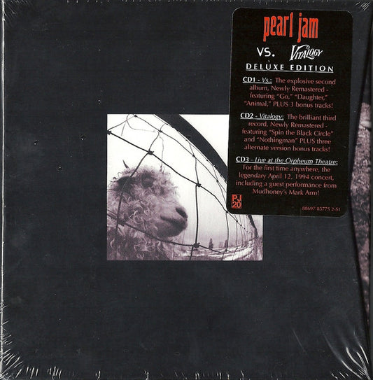 PEARL JAM  - VS & VITALOGY (3CD DLX)