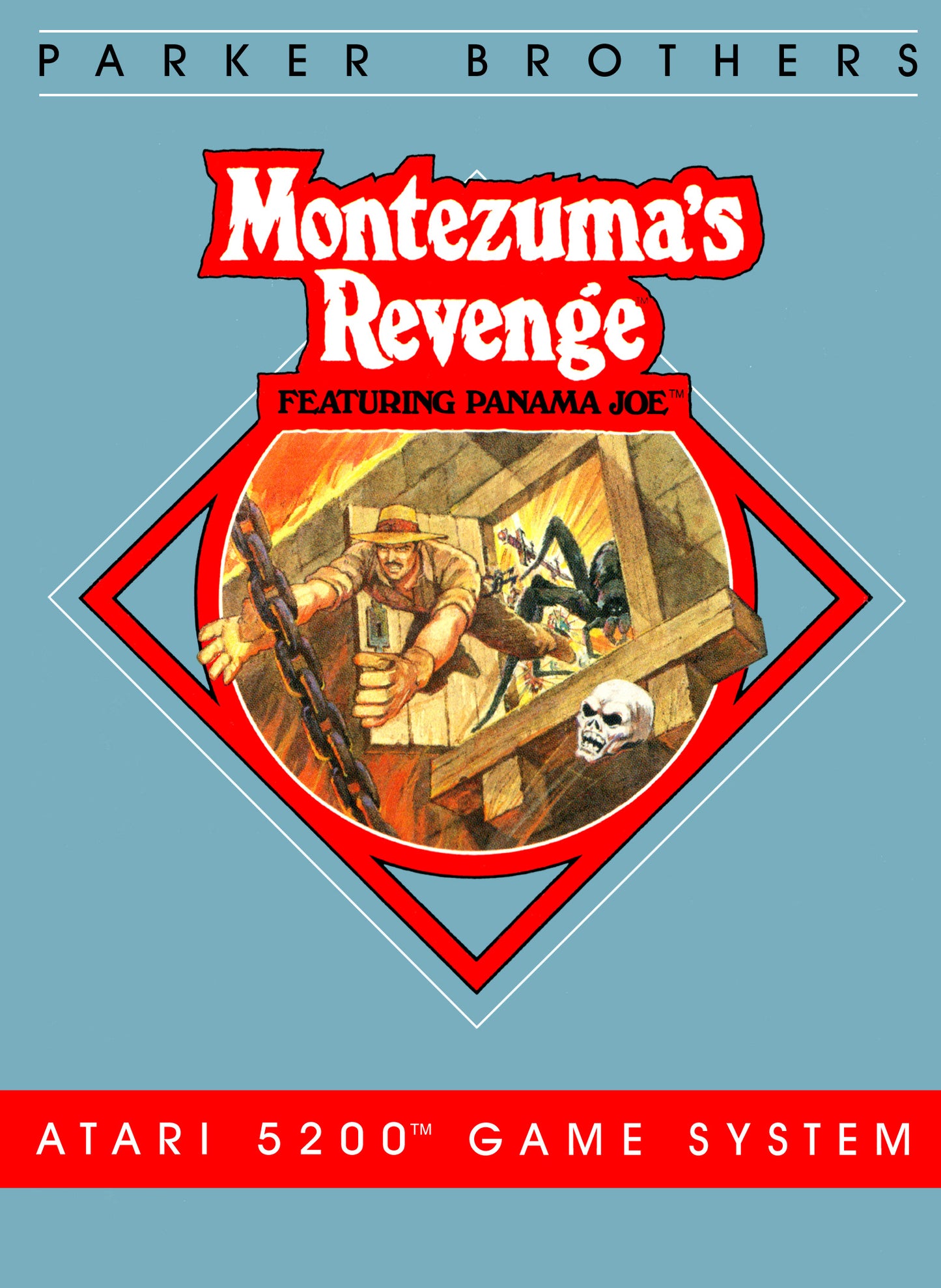 MONTEZUMA'S REVENGE FEATURING PANAMA JOE  - ATARI5200