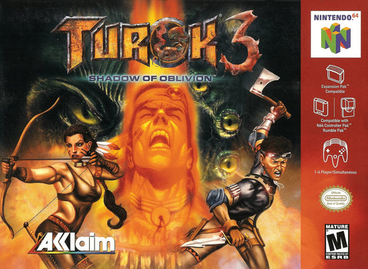 TUROK 3: SHADOW OF OBLIVION  - N64