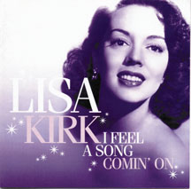 LISA KIRK - I FEEL A SONG COMIN ON [CD]