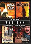 WESTERN COLLECTORS SET: HELL TO PAY / THE DECOY / NED BLESSING / MONTE WALSH