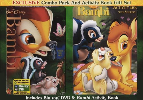 BAMBI - BLU-DIAMOND EDITION-ACTIVITY BOOK GIFT S