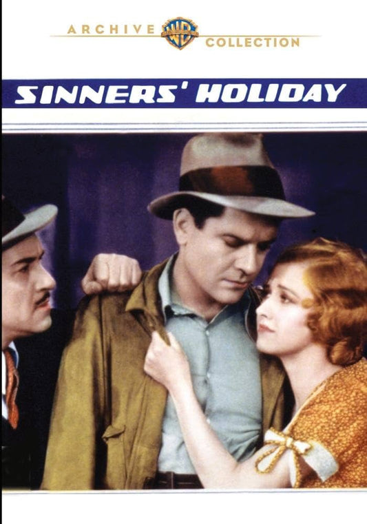 SINNERS' HOLIDAY  - DVD-WARNER ARCHIVE COLLECTION