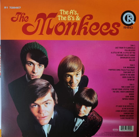 THE MONKEES - THE A'S, THE B'S & THE MONKEES
