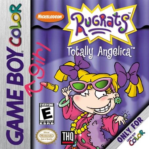 RUGRATS: TOTALLY ANGELICA  - GBC  (CARTRIDGE ONLY)