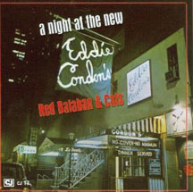 RED BALABAN & CATS - A NIGHT AT THE NEW EDDIE CONDON'S [CD]