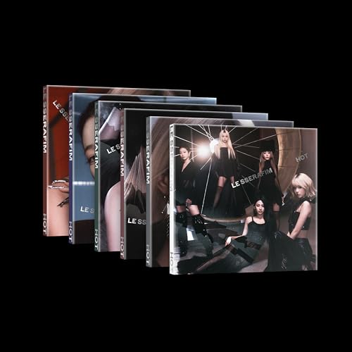 LE SSERAFIM - 5TH MINI ALBUM HOT (COMPACT VER.) (CD)