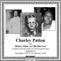 CHARLEY PATTON - COMPLETE RECORDINGS 1929-1934 VOL. 3 (1929-1934) [CD]