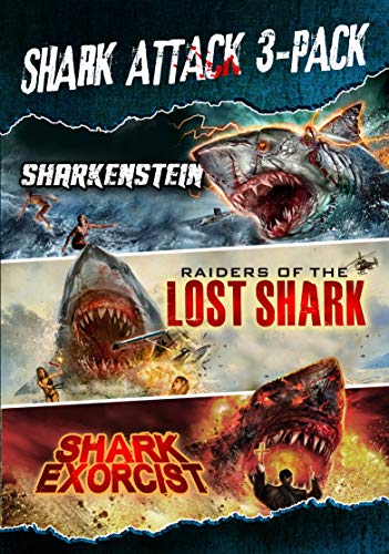 SHARKENSTEIN/RAIDERS OF THE LOST SHARK/S - DVD-SHARK ATTACK 3-PACK