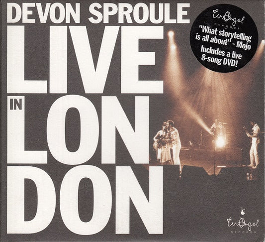 SPROULE, DEVON  - LIVE IN LONDON (W/DVD)