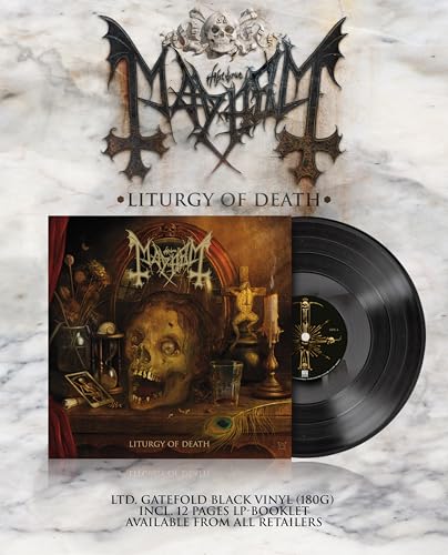 MAYHEM - LITURGY OF DEATH (LIMITED BLACK VINYL)