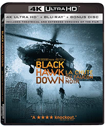 BLACK HAWK DOWN  - BLU-4K-INC. BLU COPY-EXTENEDED EDITION