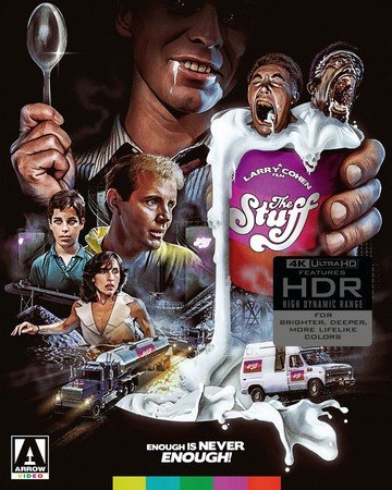 STUFF (MOVIE)  - BLU-4K-1985-MICHAEL MORIARTY-ARROW VIDEO