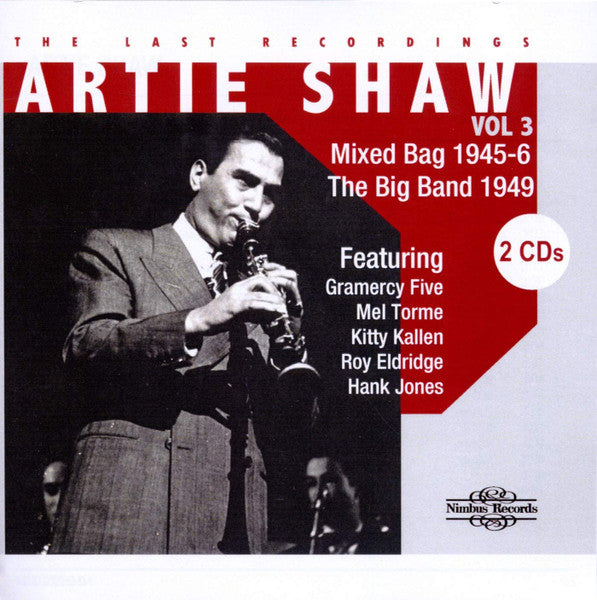 SHAW, ARTIE  - LAST RECORDINGS V3