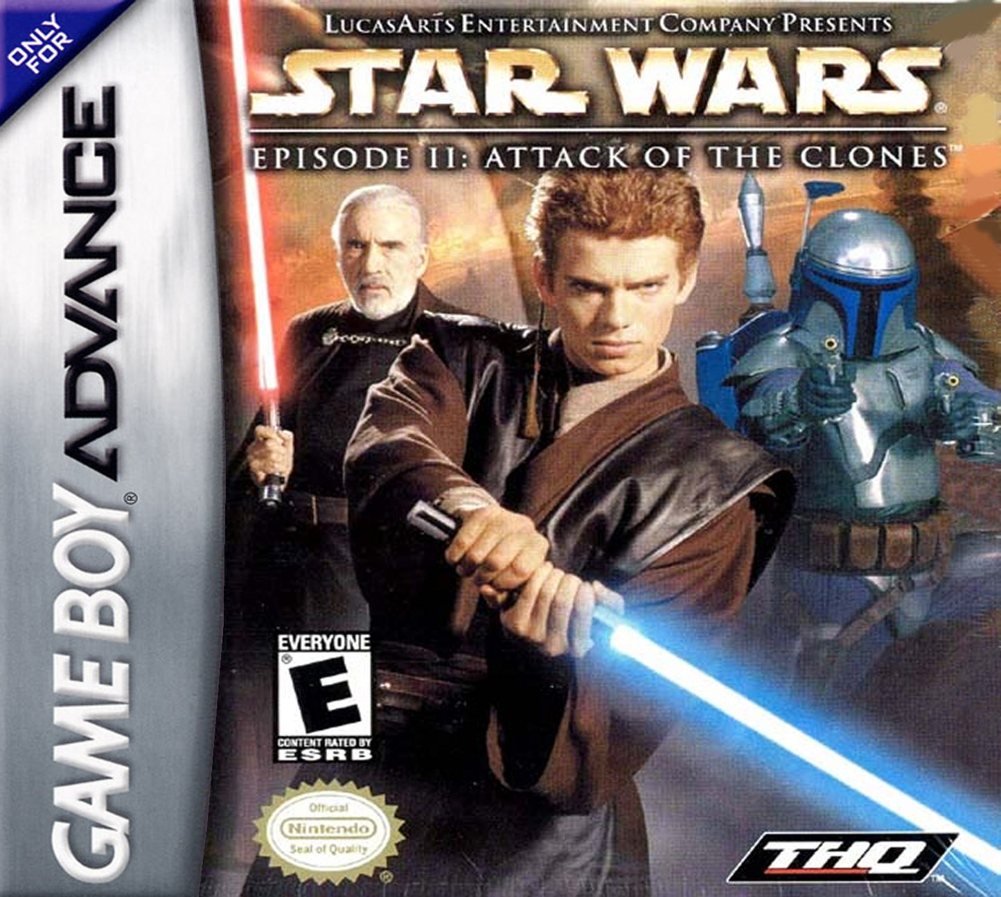 STAR WARS: EPISODE II: ATTACK OF THE CLO  - GBA
