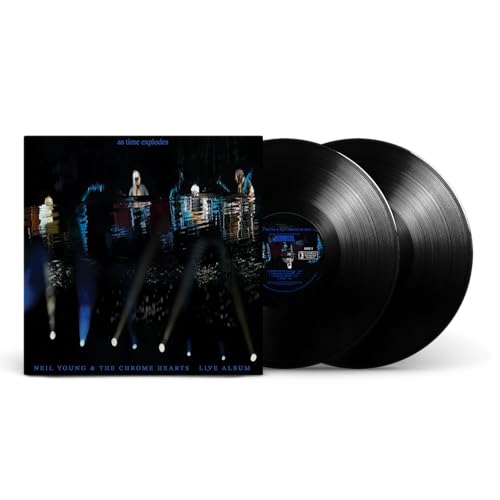 NEIL YOUNG & THE CHROME HEARTS - AS TIME EXPLODES - LIVE ALBUM (VINYL)