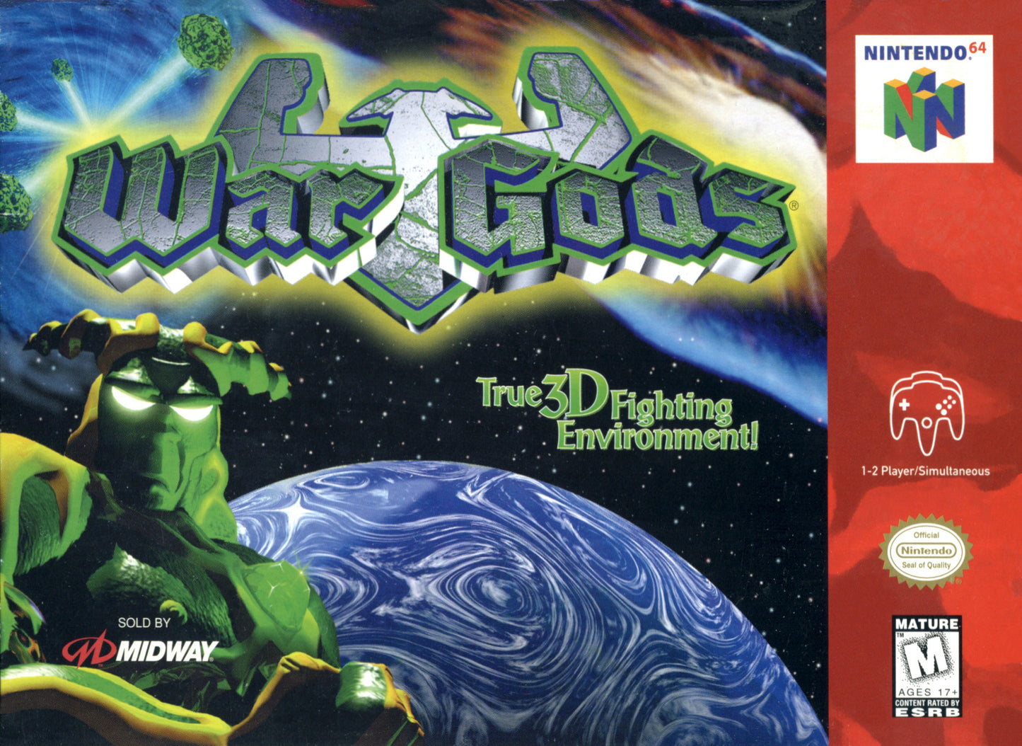 WAR GODS  - N64