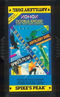 ARTILLERY DUEL/SPIKE'S PEAK  - ATARI2600  (CARTRIDGE ONLY)