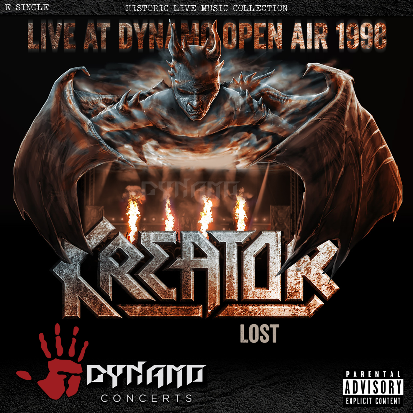 KREATOR  - LIVE AT DYNAMO OPEN AIR 1998