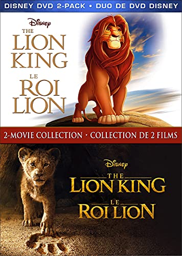 LION KING (ANIMATED)/LION KING-2021 - DVD-DISNEY 2 MOVIE COLLECTION