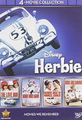 LOVE BUG/ HERBIE RIDES AGAIN/ HERBIE GOE - DVD-4 MOVIE COLLECTION