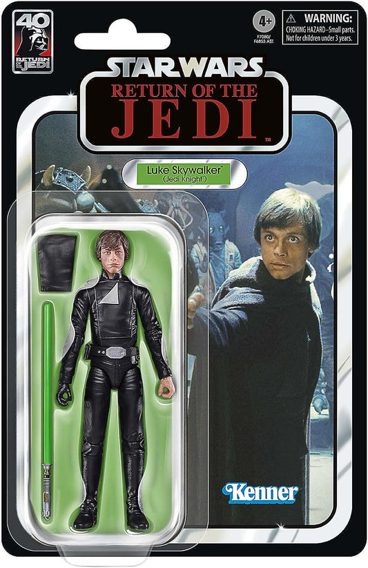 STAR WARS: LUKE SKYWALKER ( JEDI KNIGHT) - BLACK SERIES-40TH ANN